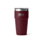 YETI Rambler Stackable Cup with Magslider Lid 20oz (591ml) | Wild Vine Red