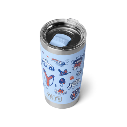 YETI Rambler Tumbler with Magslider Lid 20 oz (591ml) | Big Sky Summer Camp