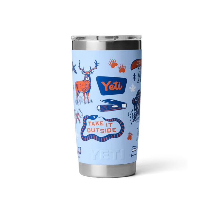 YETI Rambler Tumbler with Magslider Lid 20 oz (591ml) | Big Sky Summer Camp
