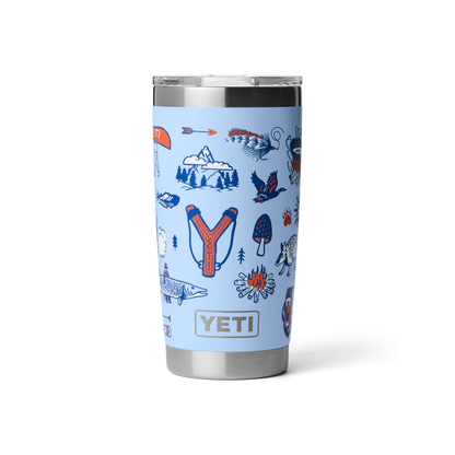 YETI Rambler Tumbler with Magslider Lid 20 oz (591ml) | Big Sky Summer Camp