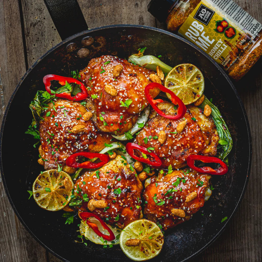 Angus & Oink | Honey Chilli Seasoning Rub 220g