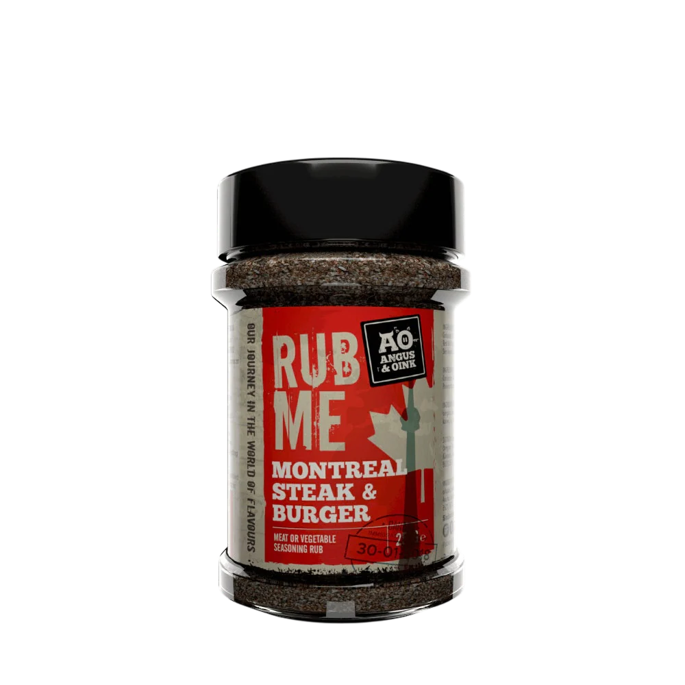 Angus & Oink | Montreal Steak & Burger Seasoning Rub 220g