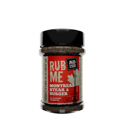 Angus & Oink | Montreal Steak & Burger Seasoning Rub 220g