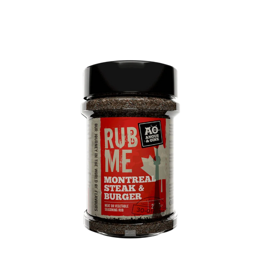 Angus & Oink | Montreal Steak & Burger Seasoning Rub 220g
