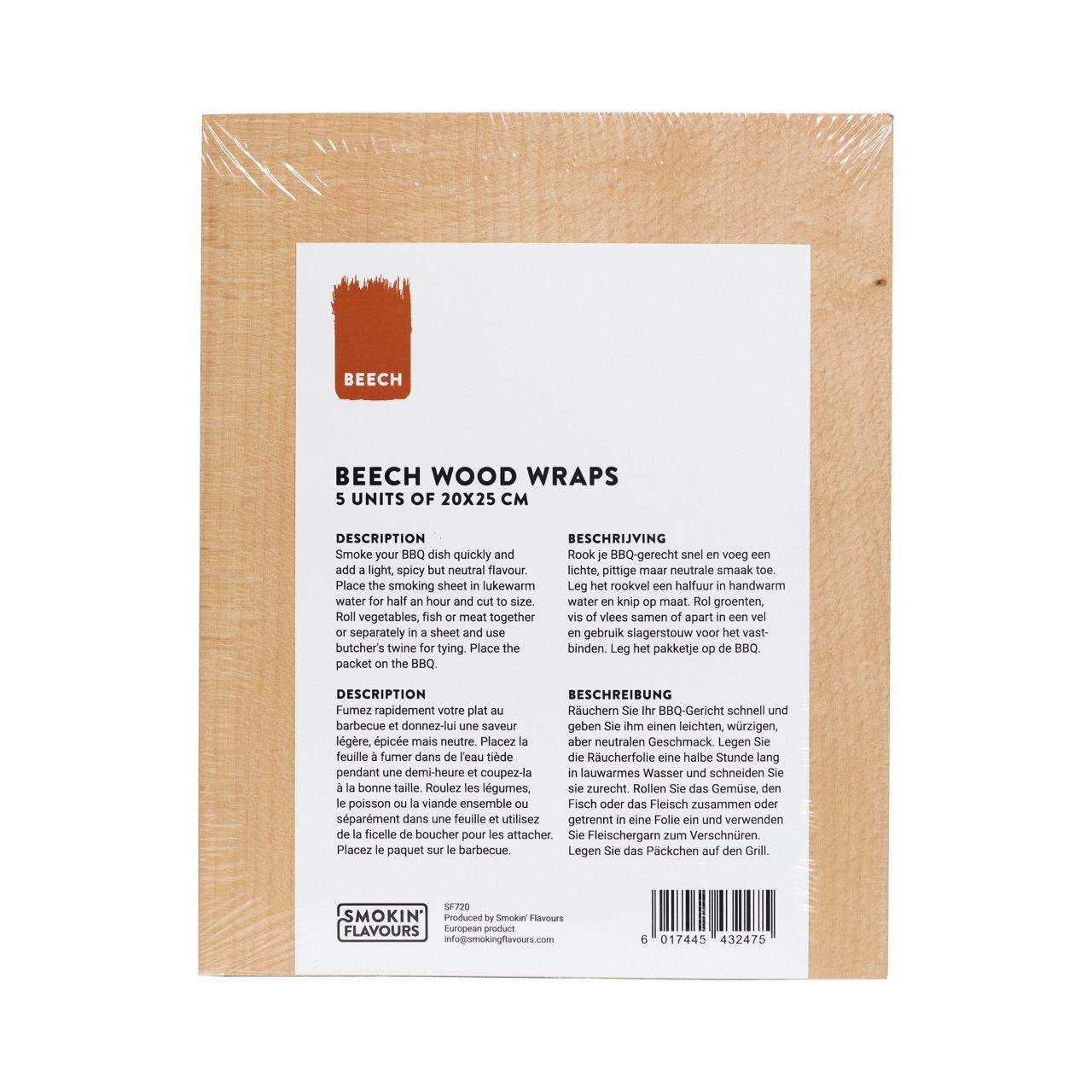 Smokin' Flavours Rookvellen Beuk - 5 stuks