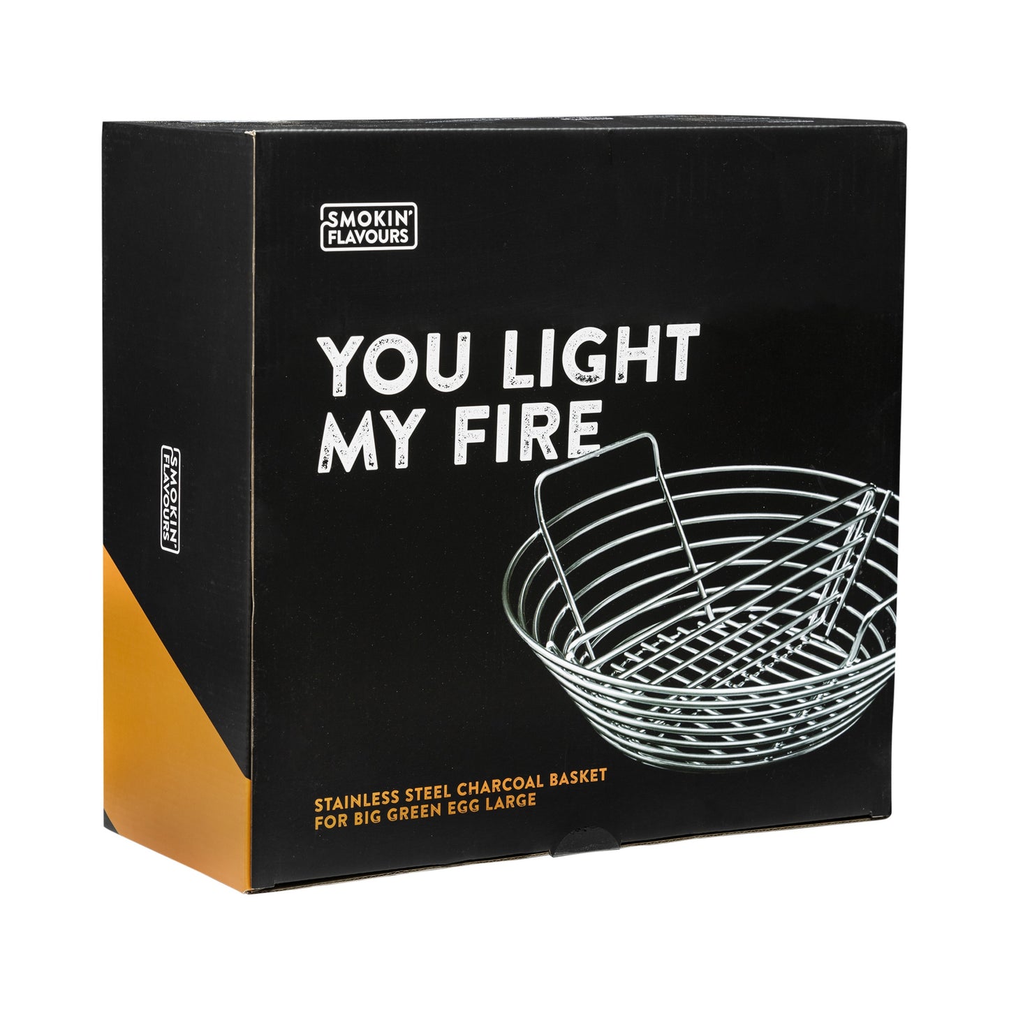 Smokin' Flavours Houtskoolmand RVS Big Green Egg Large