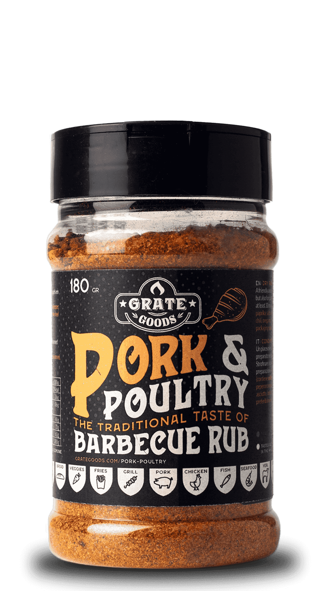 Grate Goods Pork & Poultry Barbecue Rub - 180 gram