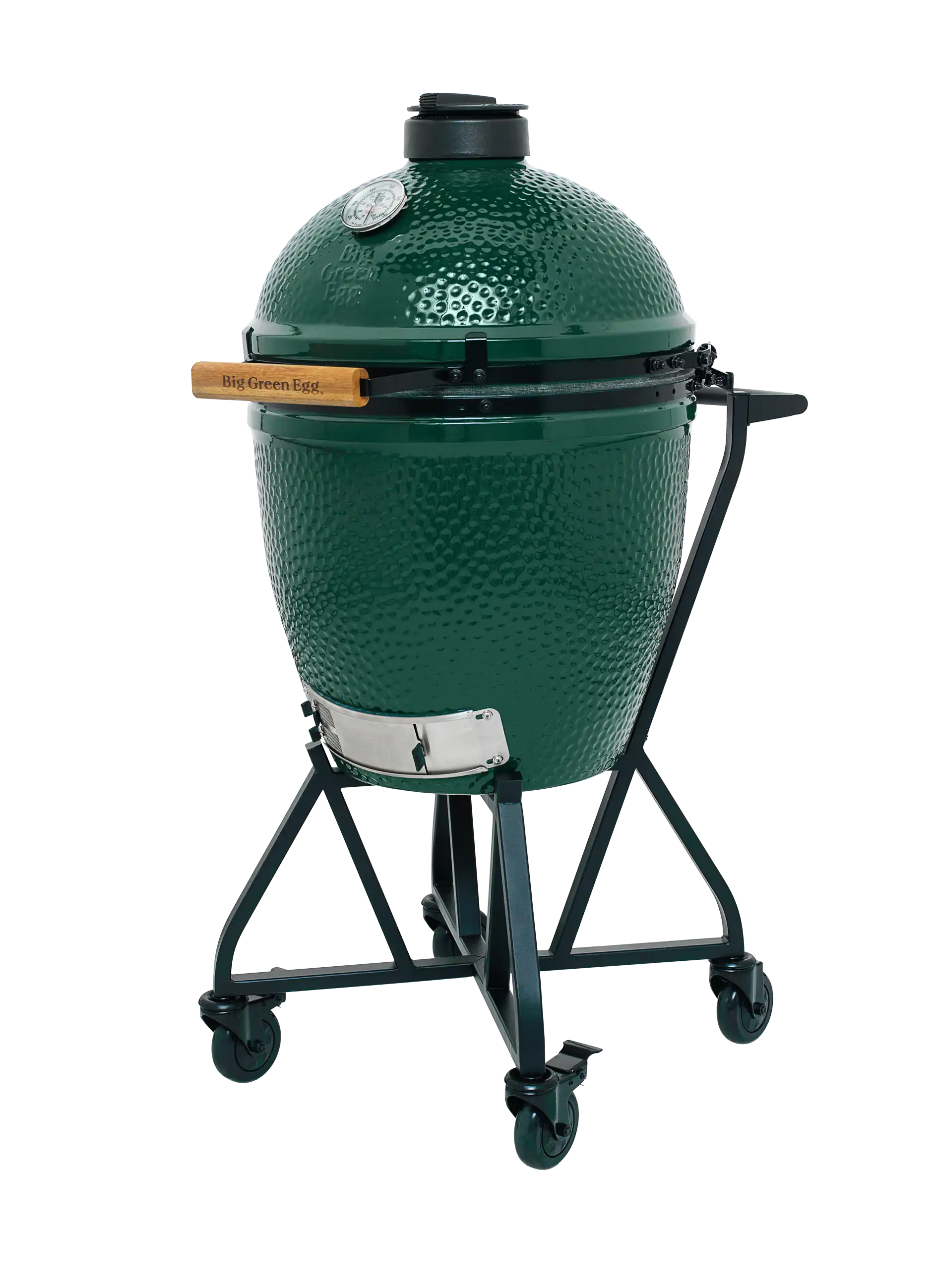 Big Green Egg Integgrated Nest en Handler Large kamdo zijaanzicht