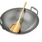 Big Green Egg Carbon Steel Grill Wok with Bamboo Spatula | Large, XLarge
