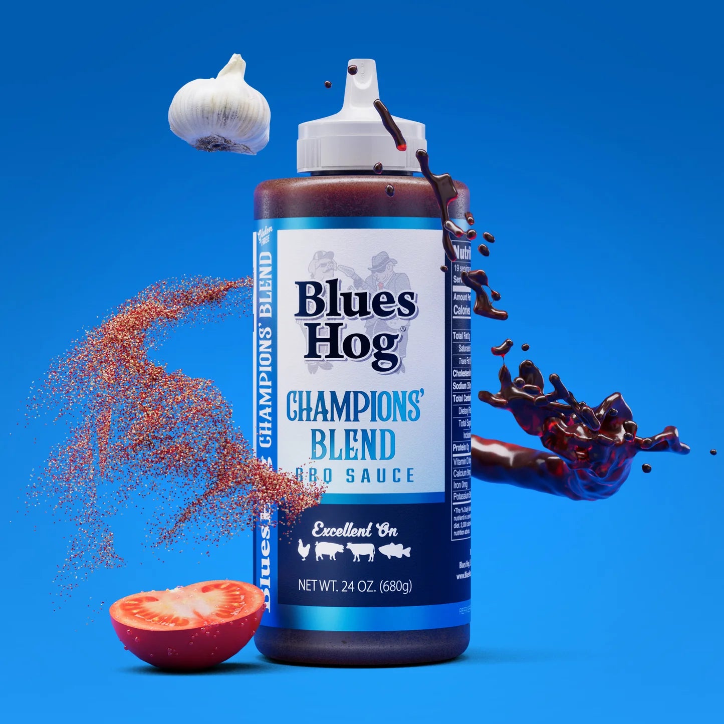 Blues Hog | Champions' Blend BBQ Sauce Squeeze Bottle 680g