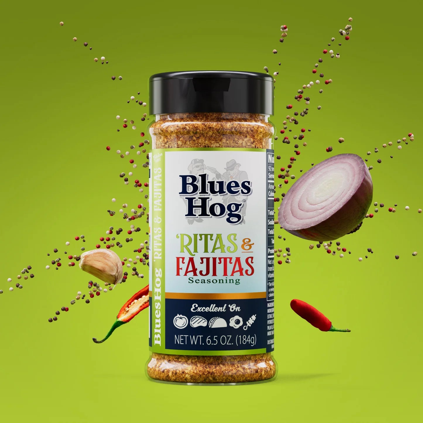 Blues Hog | Ritas & Fajitas Seasoning Rub 184g