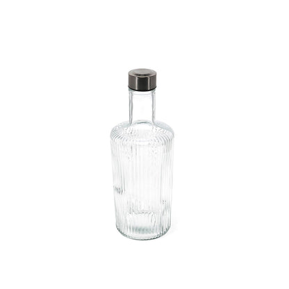 Bonbistro | Tap Collection Karaf Ribble Transparant Glas met Dop 110cl