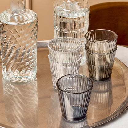 Bonbistro | Waterglas Luz Transparant 27cl | set 4st.