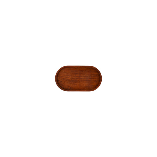 Bowls & Dishes | Pure Acacia Wood Serveertray Ovaal Small 22,5x12cm