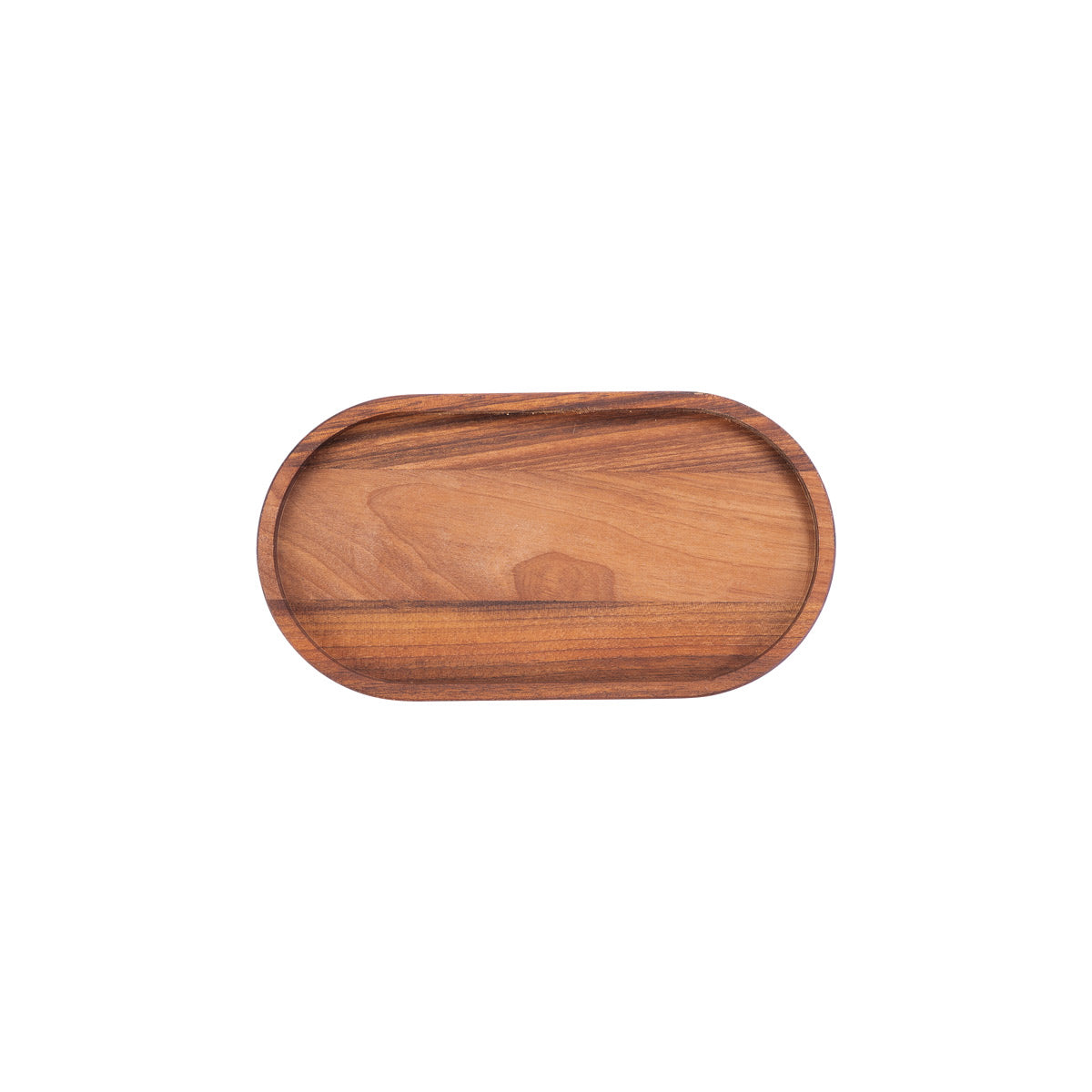 Bowls & Dishes | Pure Walnut Wood Serveertray Ovaal Medium 27x14,5cm