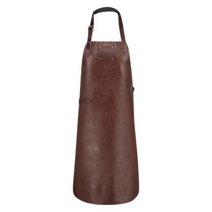 Witloft Buffellederen Schort Full grain | Chocolat