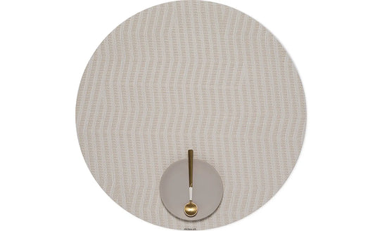 Chilewich Placemat Dune Rond 38cm | Canvas