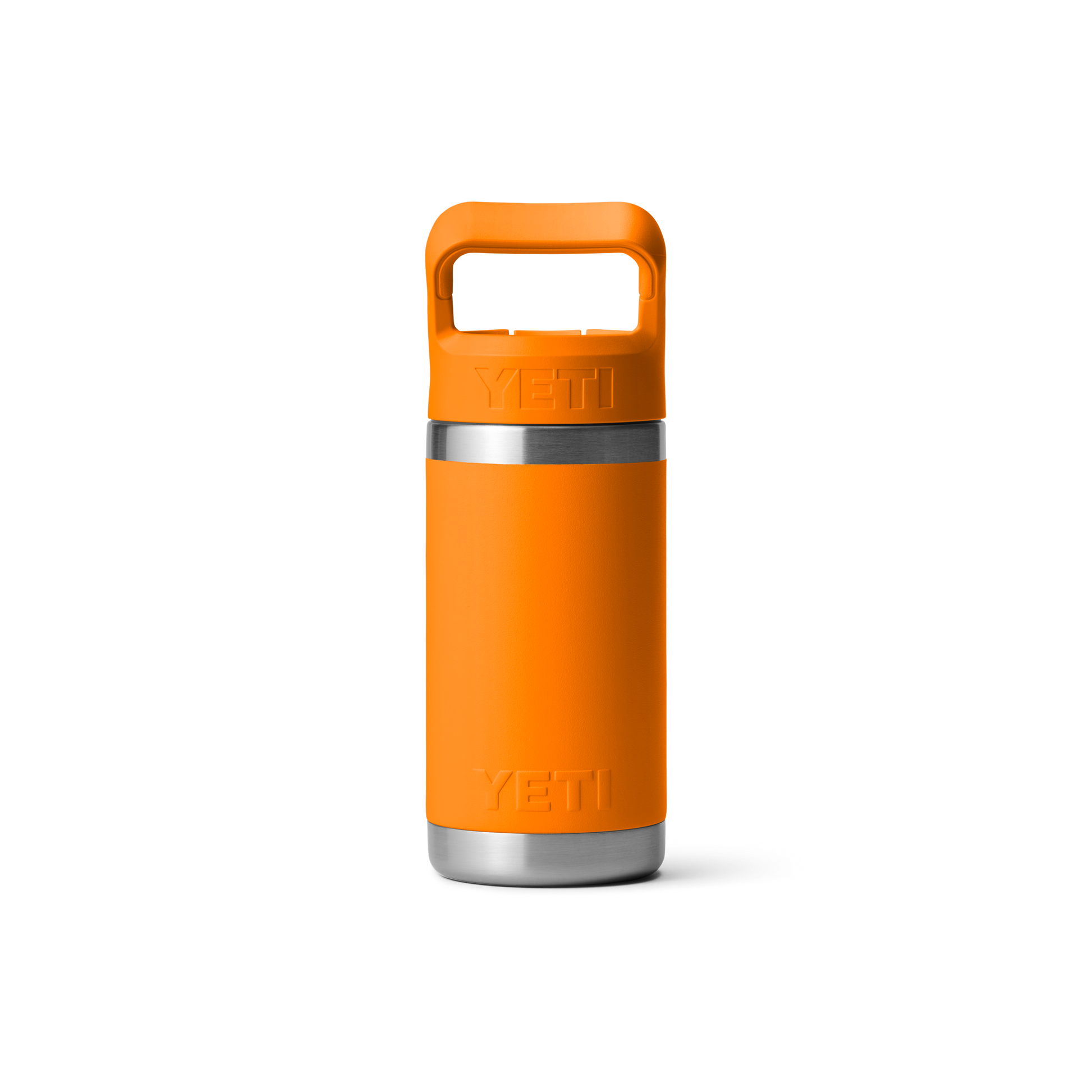 YETI Rambler Junior Kids Water Bottle with Color-Matched Straw Cap 12oz (355ml) | King Crab Orange