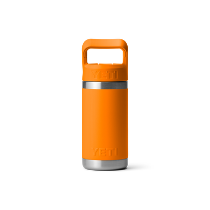 YETI Rambler Junior Kids Water Bottle with Color-Matched Straw Cap 12oz (355ml) | King Crab Orange