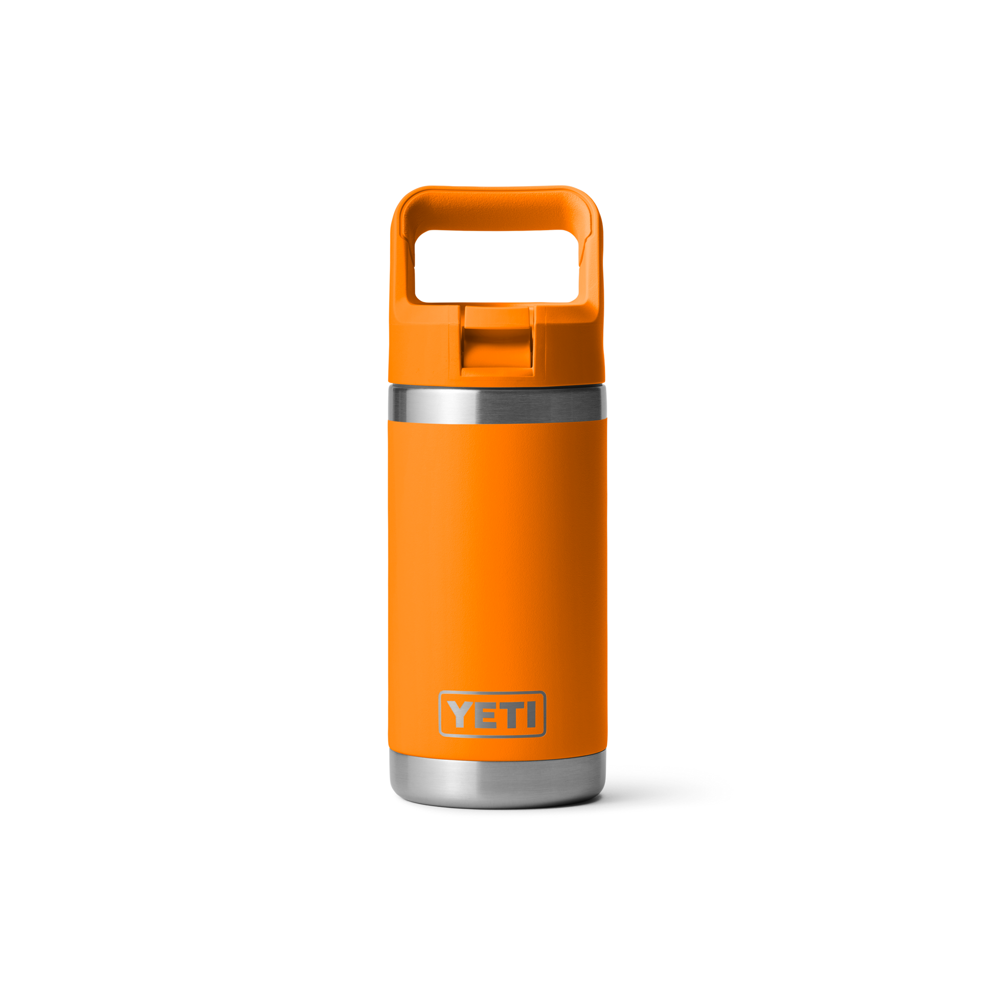YETI Rambler Junior Kids Water Bottle with Color-Matched Straw Cap 12oz (355ml) | King Crab Orange