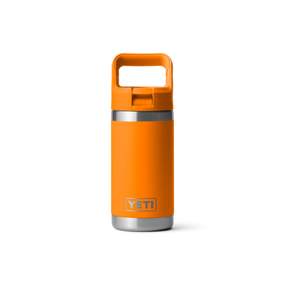 YETI Rambler Junior Kids Water Bottle with Color-Matched Straw Cap 12oz (355ml) | King Crab Orange