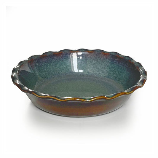 Emile Henry X Jars Céramistes | 175th Anniversary Limited Edition Pie Dish Mordoré Blauw-Bruin 26cm