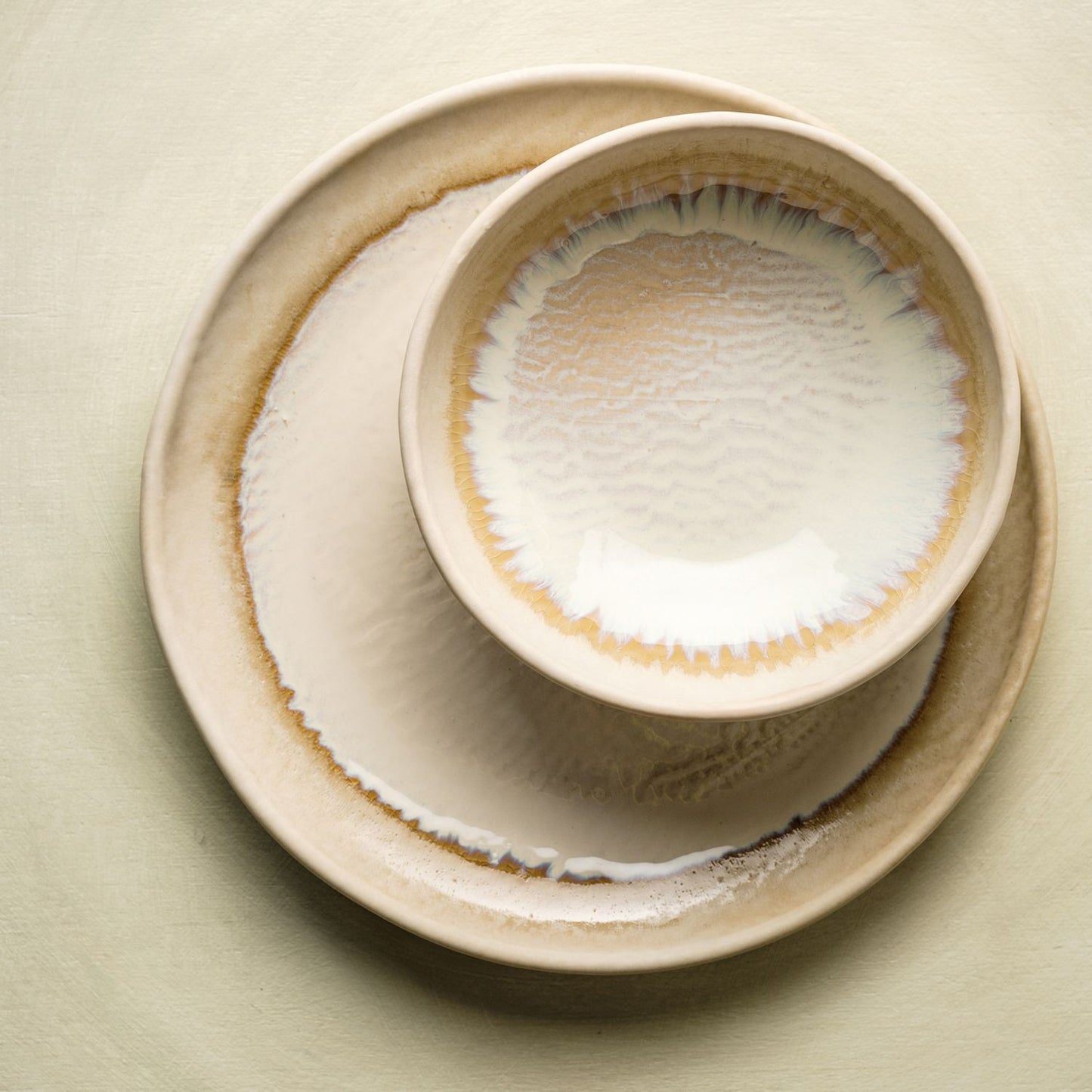 Fine2Dine EcoMade | Base Sand Plat Bord 21cm