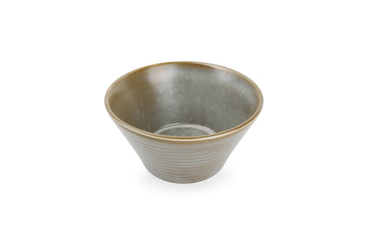 Fine2Dine | Line Conisch Green Kom 18xH9cm