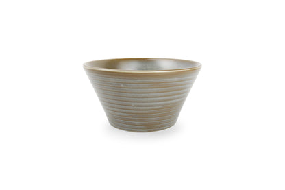 Fine2Dine | Line Conisch Green Kom 18xH9cm