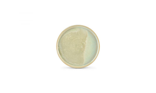 Fine2Dine | Structo Turquoise Plat Bord 20,5xH1,5cm