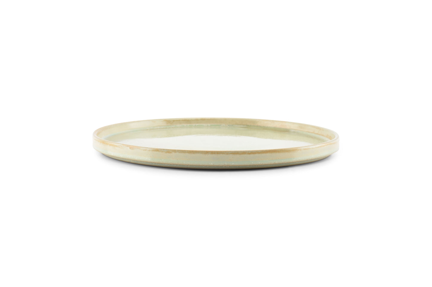 Fine2Dine | Structo Turquoise Plat Bord 24xH1,5cm