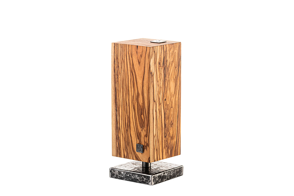 Forged Essentials Messenblok Magnetisch Roterend Olijfhout