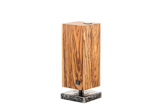 Forged Essentials Messenblok Magnetisch Roterend Olijfhout