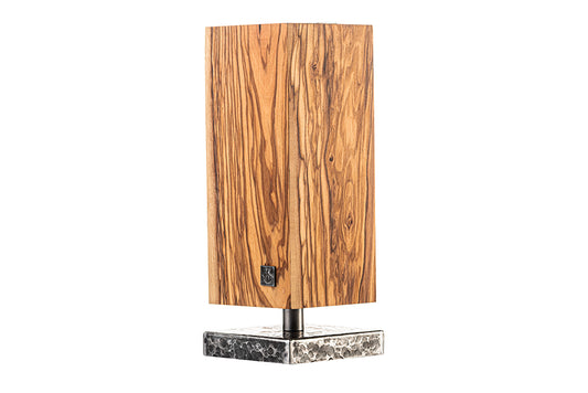 KAI Magnetisch messenblok Stonehengte van eiken met roestvrijstalen bodem, premium hout, ruimte voor 10 messen, afmetingen 21 x 21 x 28-30 cm KAI Magnetisch messenblok Stonehengte van eiken met roestvrijstalen bodem, premium hout, ruimte voor 10 messen, afmetingen 21 x 21 x 28-30 cm