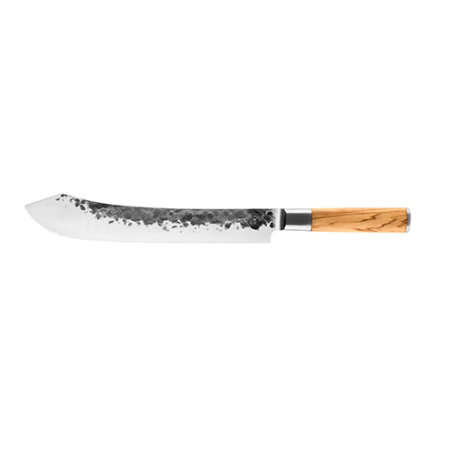 Forged Olive Butcher Knife / Slagersmes