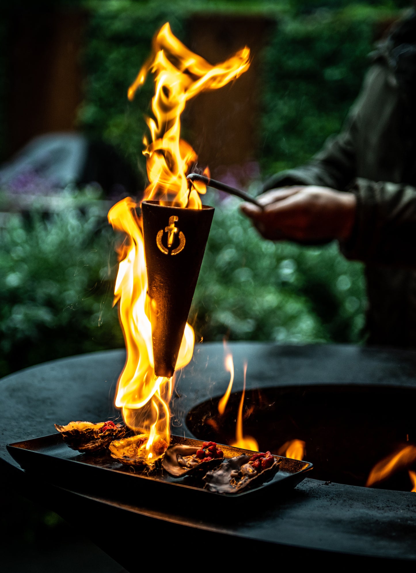 Forged Olive Flambadou