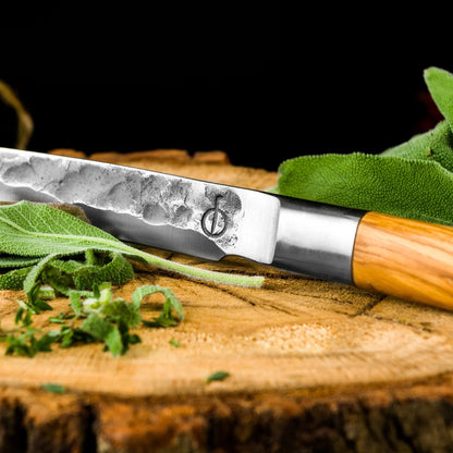 Forged Olive Uitbeenmes