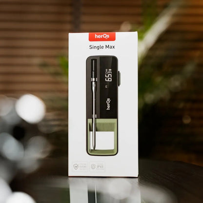 HerQs Single Max Bluetooth Thermometer | 1 wireless probe