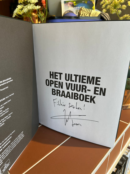 Kookboek | Het Ultieme Open Vuur- en Braaiboek GESIGNEERD EXEMPLAAR