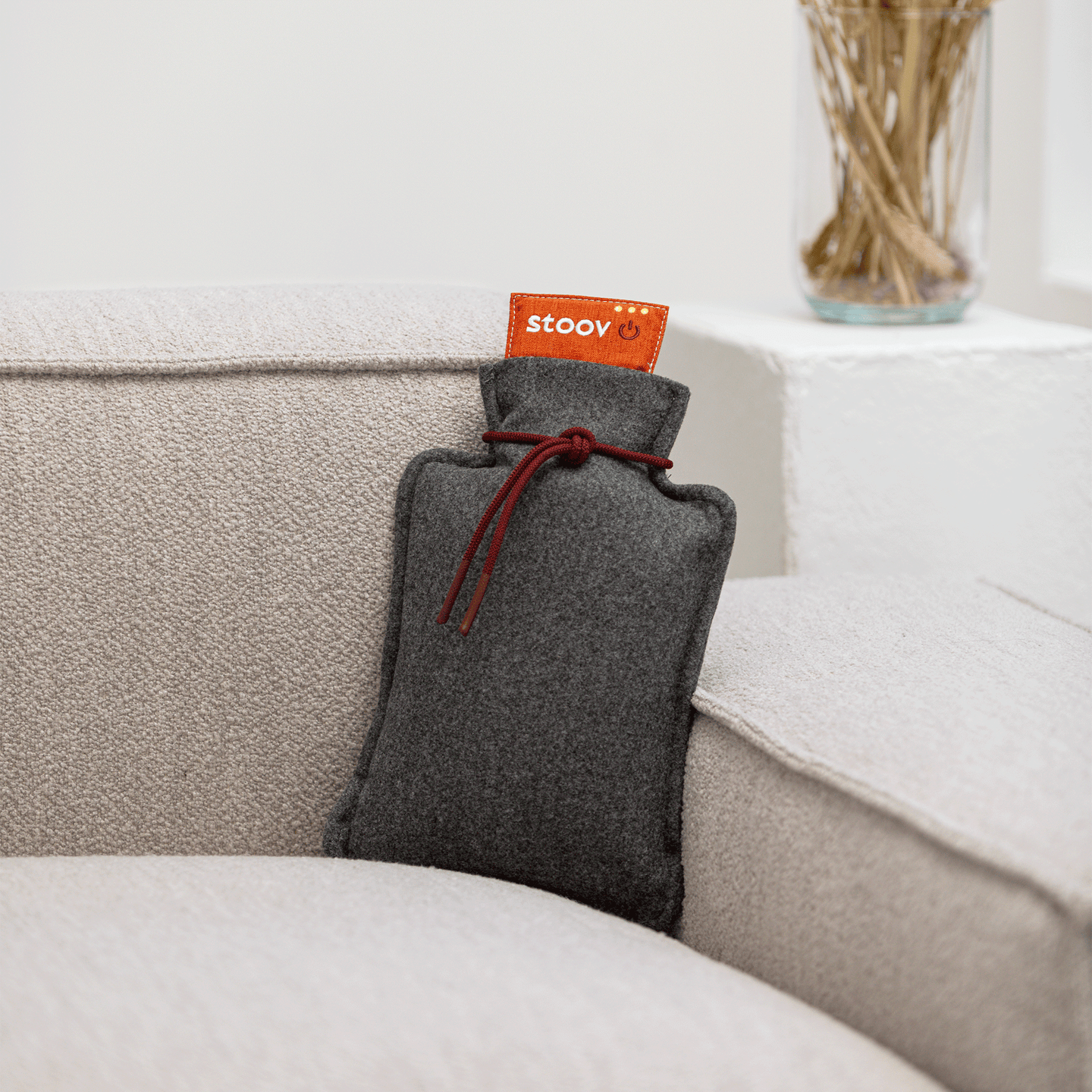 Stoov Homey Kruik Draadloos Original Dark Grey 20x25cm
