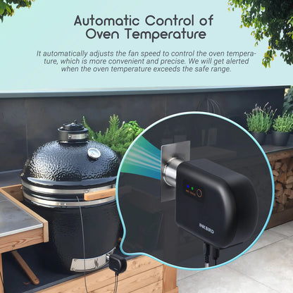 INKBIRD ISC-027BW Bluetooth + Wifi Smoker Fan Controller | 4 wireless probes