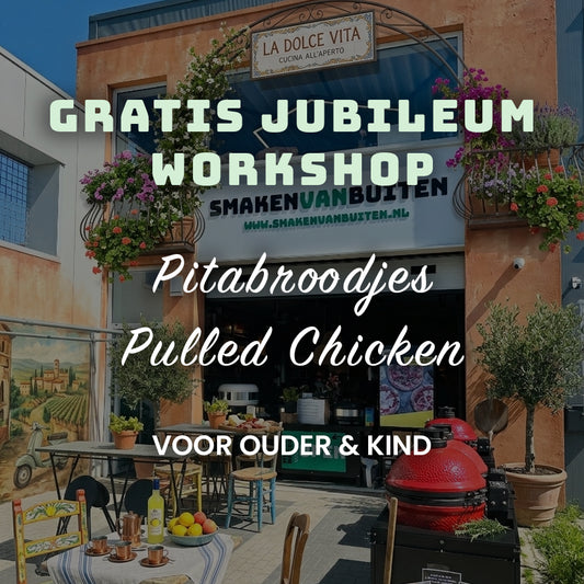 Gratis Jubileum Mini-Workshop: Samen pitabroodjes bakken (voor ouder & kind) | Vrijdag 3 april