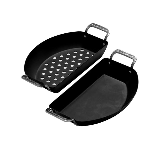 Kamado Joe Half Moon Pan Karbon Steel 2st.