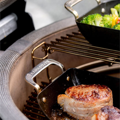 Kamado Joe Half Moon Pan Karbon Steel 2st.