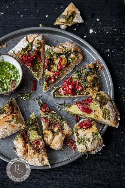 Luscious Loaf | Ambachtelijk Mozzarella-Spinazie Brood