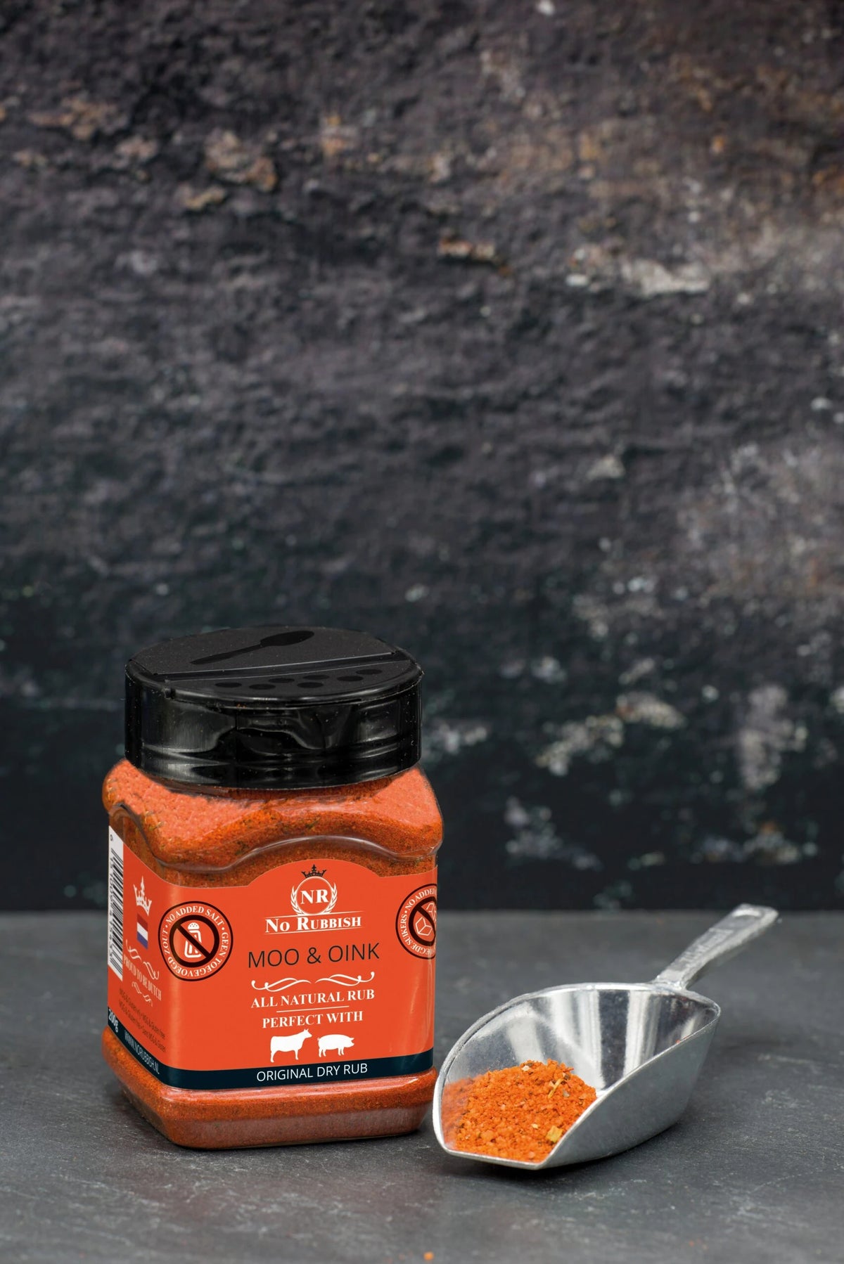 No Rubbish |  Moo & Oink No Added Salt-Sugar Rub 200g