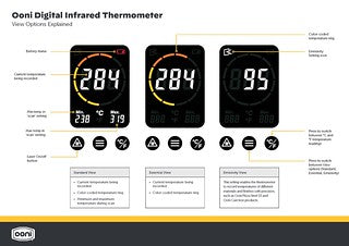 Ooni Digitale Infrarood Thermometer 20cm