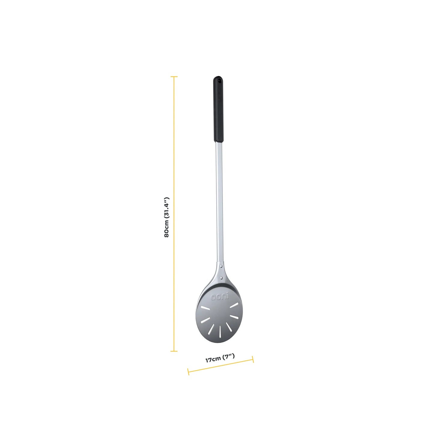 Ooni Draaischep / Pizzaschep Aluminium 17cm