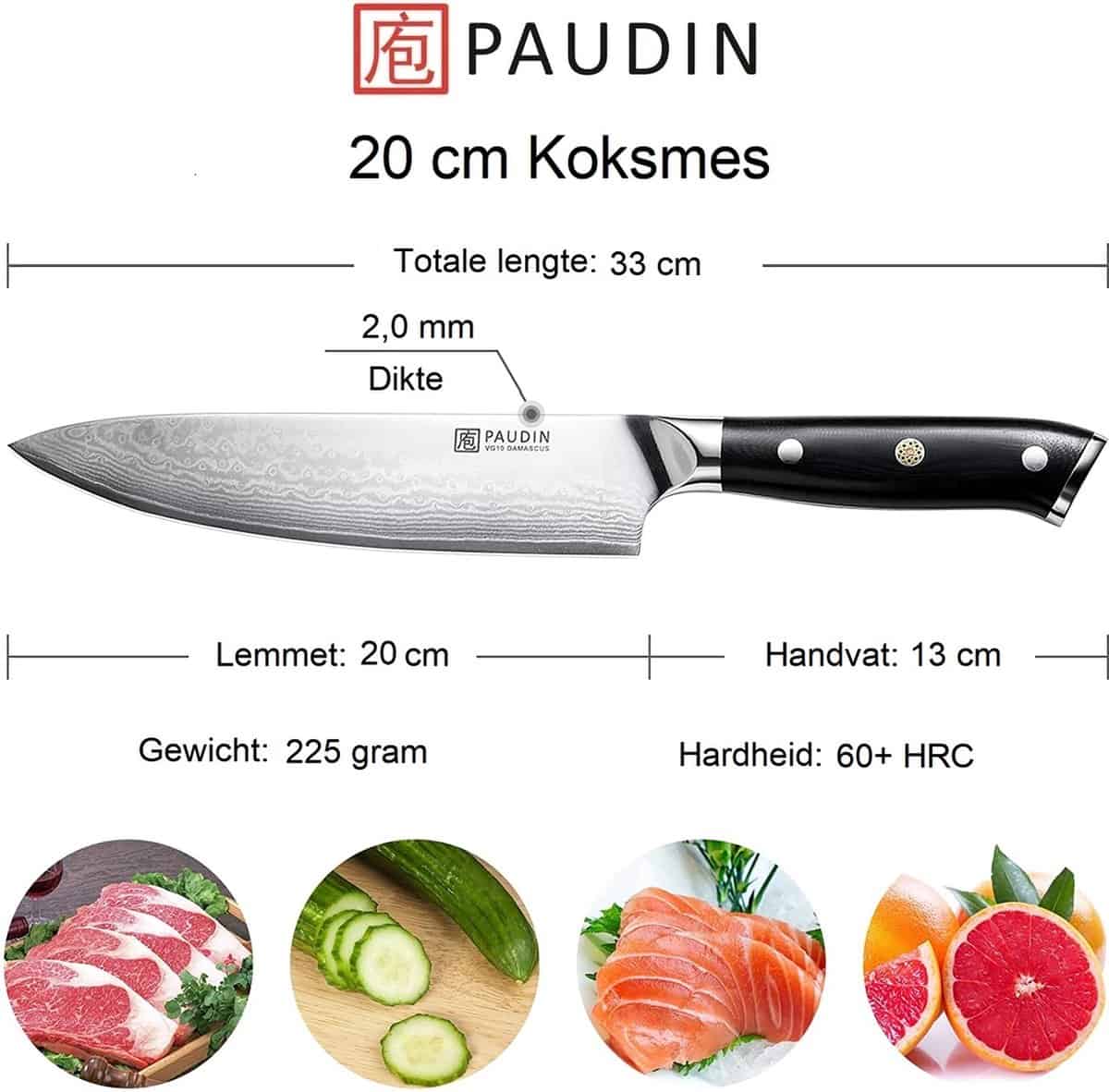 Paudin | Cloud Premium Koksmes C1 20cm