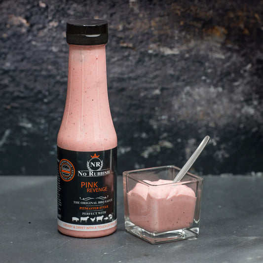 No Rubbish Pink Revenge saus
